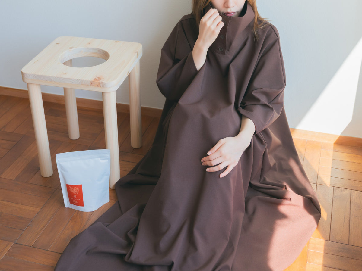 MUWHAT 自宅よもぎ蒸しセット スツール BASIC（3点）